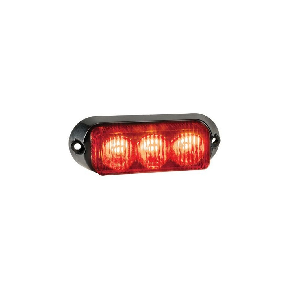 Narva High Powered LED Warning Light Red - 3 x 1 Watt Leds