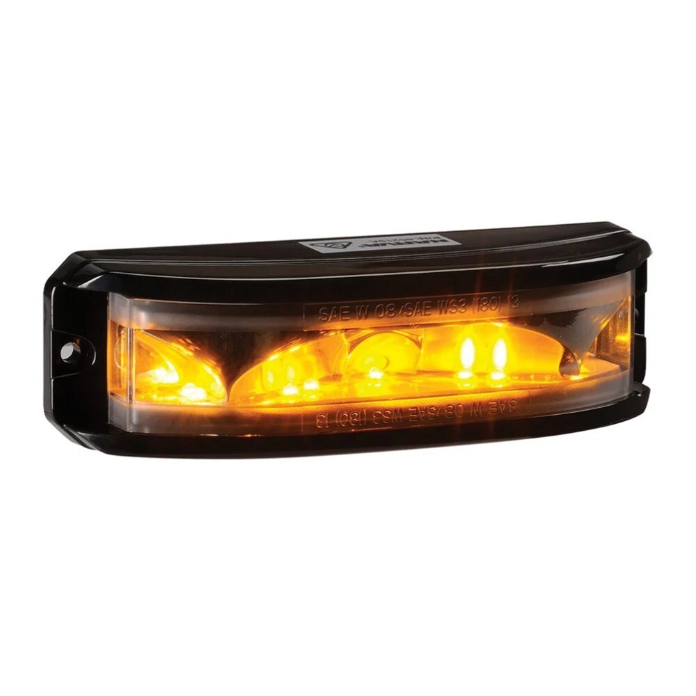 Narva 85219A 12/24V 180 Degree Warning Light Amber