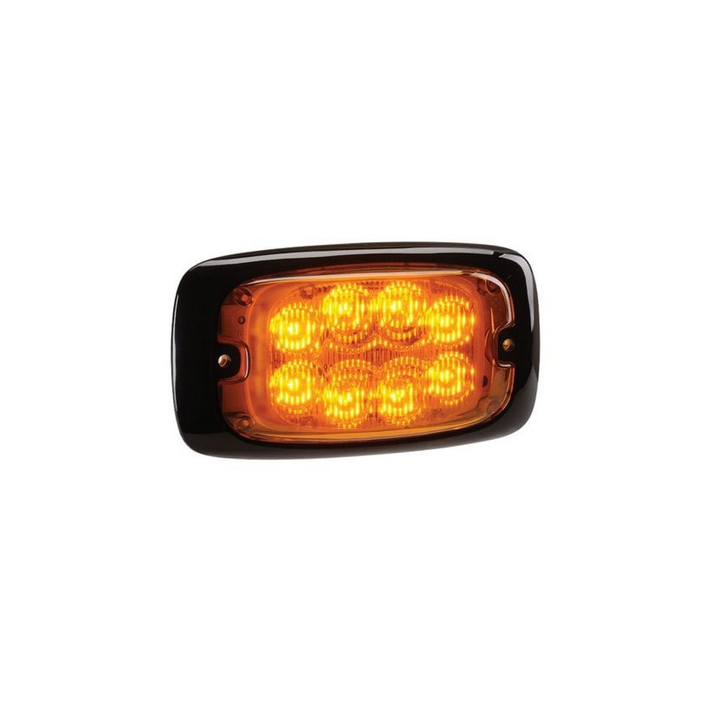 Narva 12/24V 8 LED Warning Light Amber with 16 Flash Patterns