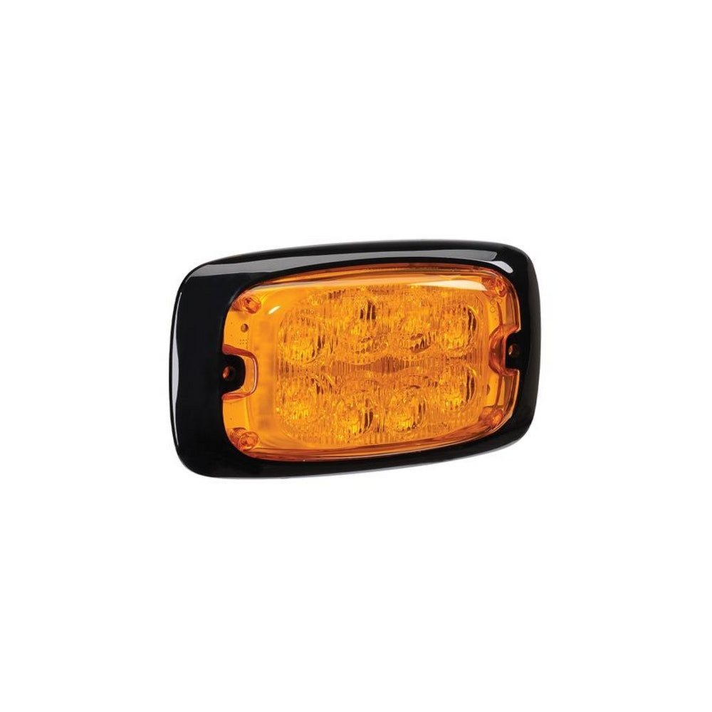 Narva 12/24V 8 LED Warning Light Amber with 16 Flash Patterns