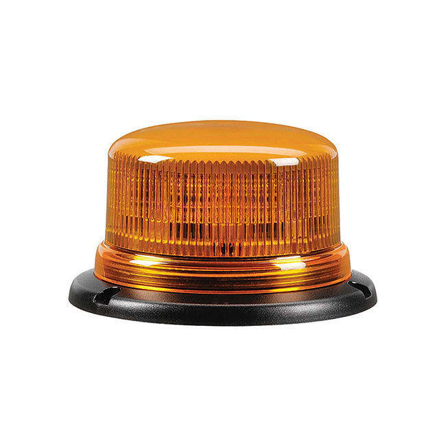 Narva Eurotech Amber Led Strobe Light Lamp Beacon Fixed Flange Base New 85254A