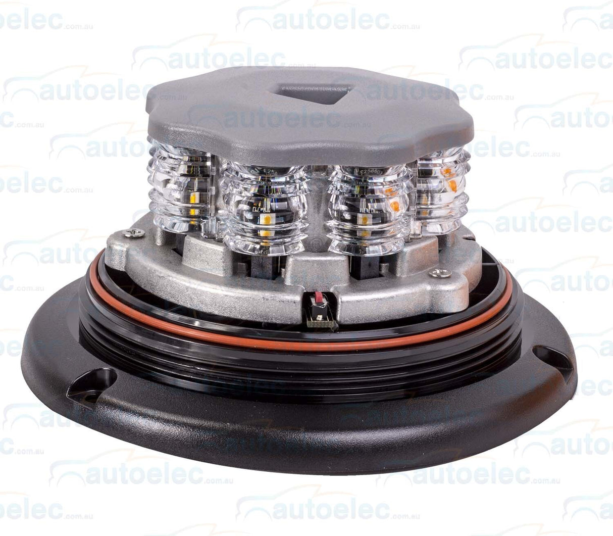 Narva Eurotech Amber Led Strobe Light Lamp Beacon Fixed Flange Base New 85254A