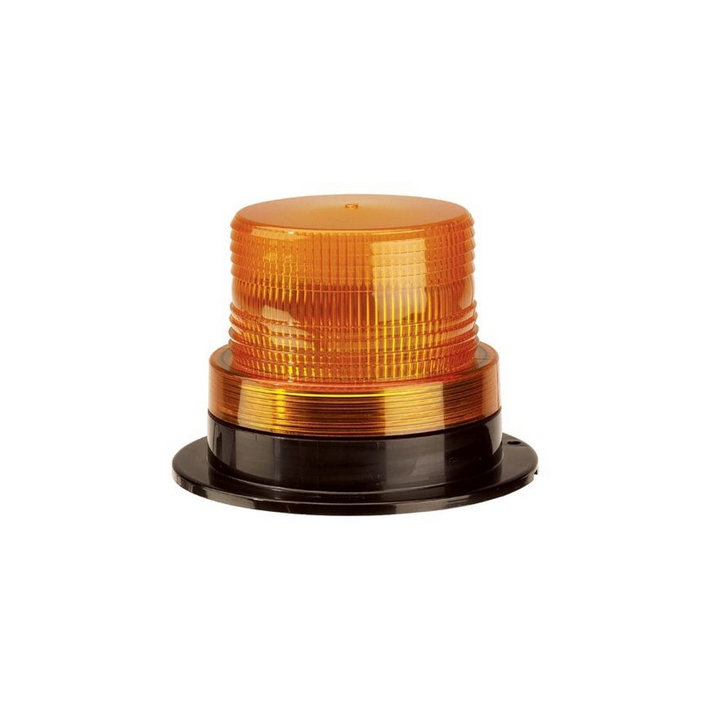 Narva 12-80V LED Quad Flash Strobe Light Amber Flange Base