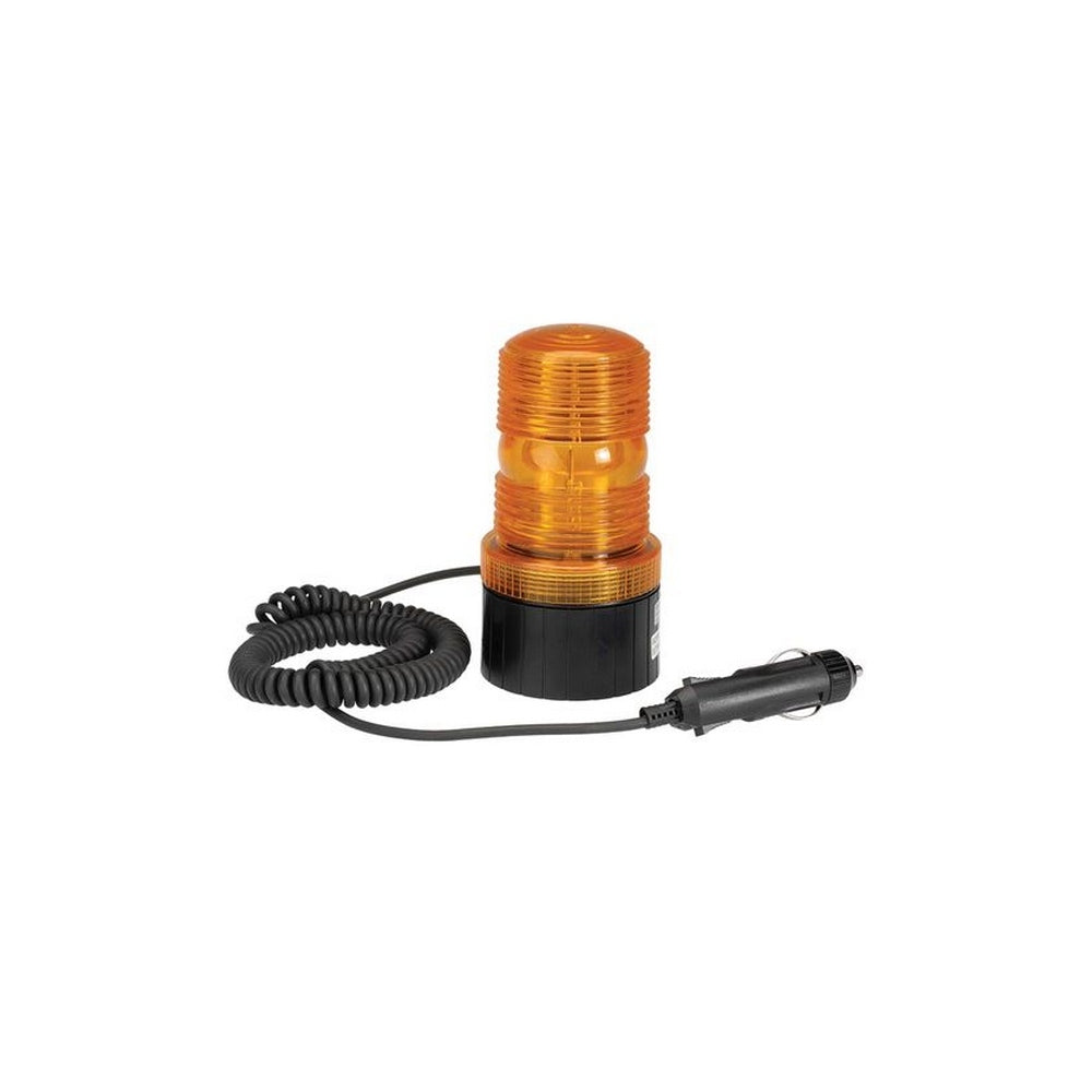 Narva 12-80V LED Quad Flash Strobe Light Amber with Magnetic Base