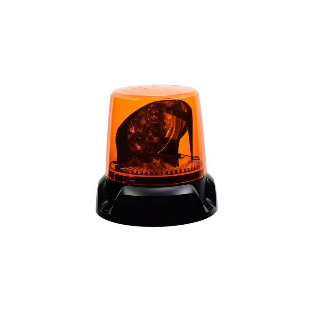 Narva 12/24V Aeromax LED Rotating Beacon, 3 Bolt Mount Amber