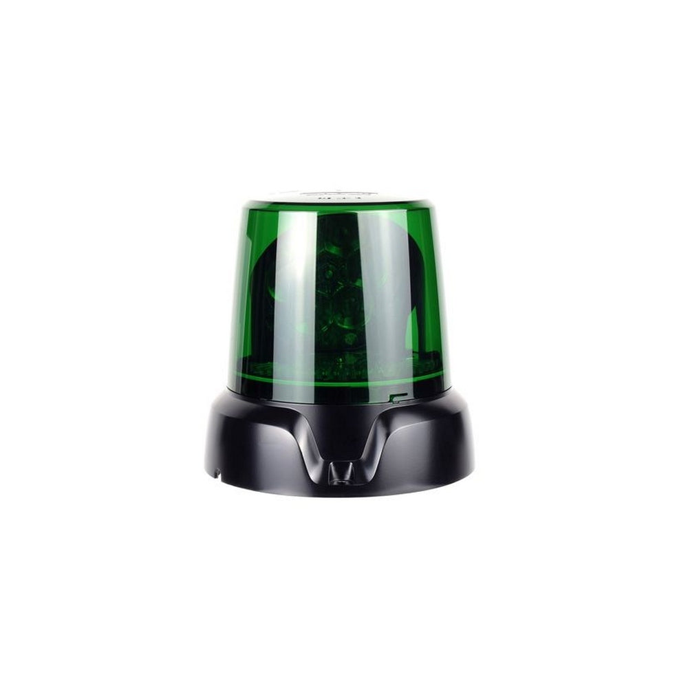 Narva 12/24V Aeromax LED Rotating Beacon, 3 Bolt Mount Green