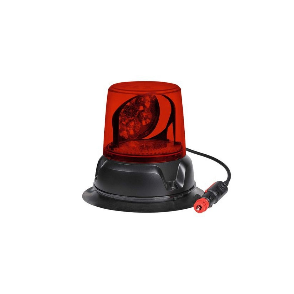 Narva 12/24V Aeromax LED Rotating Beacon Red Magnetic Base