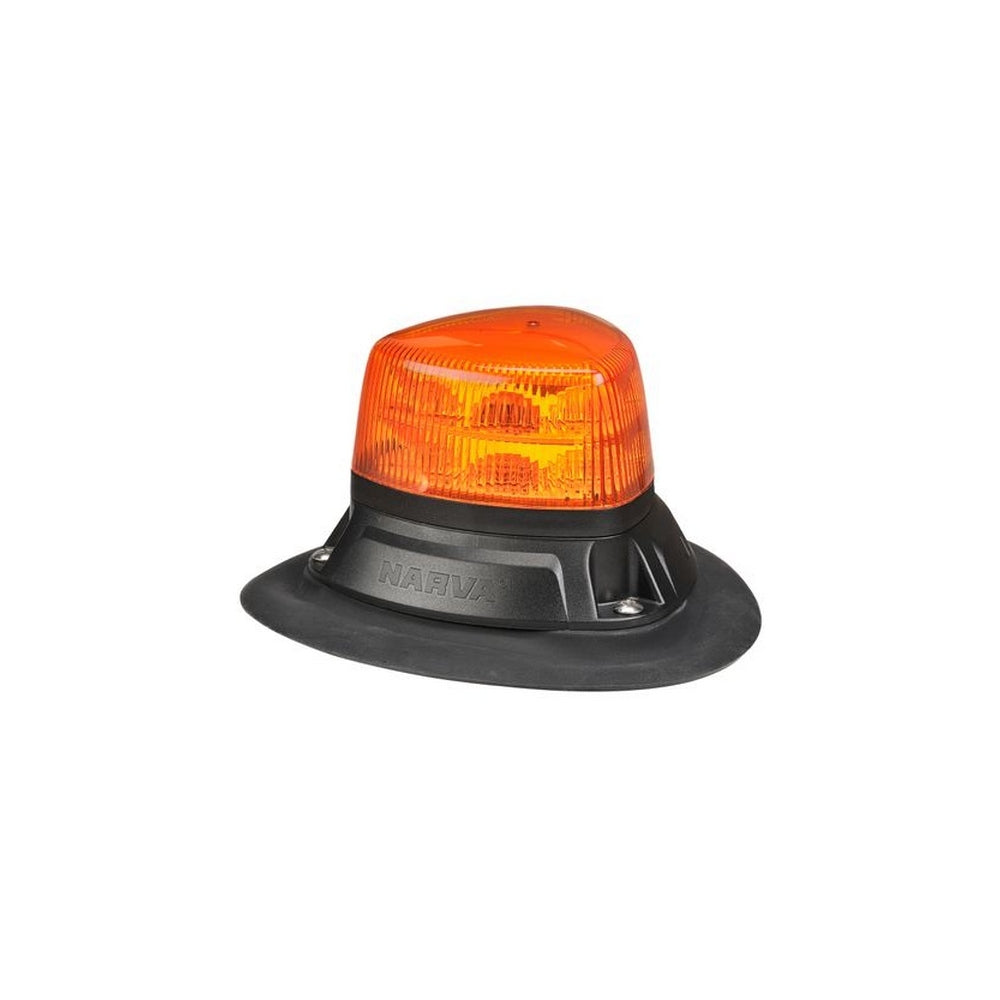 Narva Aerotech Short Amber LED Strobe Magnetic Mount