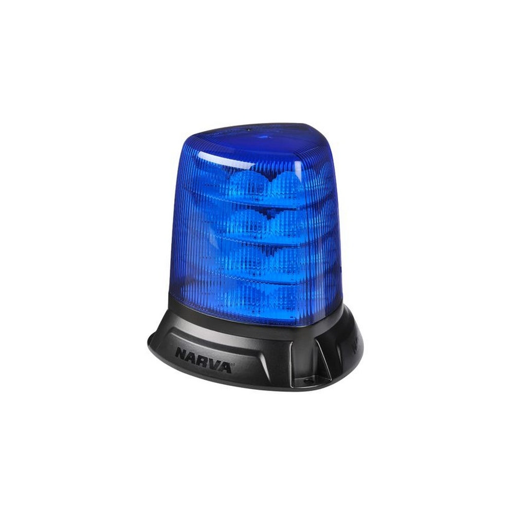 Narva Aerotech Heavy Duty Tall Blue LED Strobe Flange