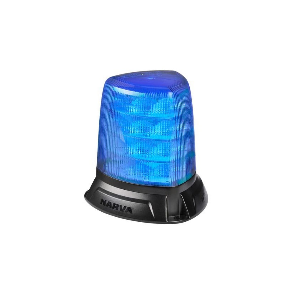 Narva Aerotech Heavy Duty Tall Blue LED Strobe Flange