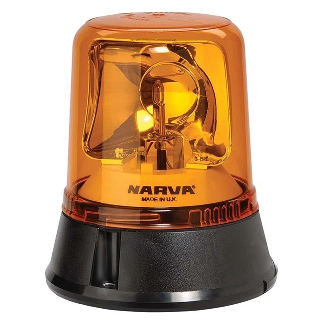 Narva Optimax Flashing Rotating Light Beacon 12V 24V Volt New Fixed Mount 85650A