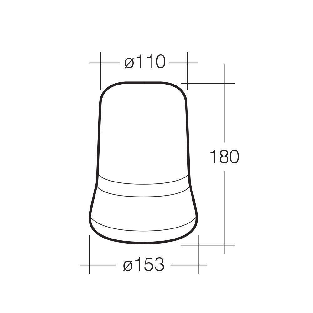 Narva Optimax Flashing Rotating Light Beacon 12V 24V Volt New Fixed Mount 85650A