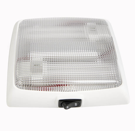 4 x Narva Square 14W 12V Twin Fluro Interior Light with Switch