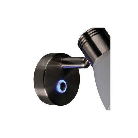 Narva 10-30 Volt Nickle Interior Lamp Dimming with Switch 6000K