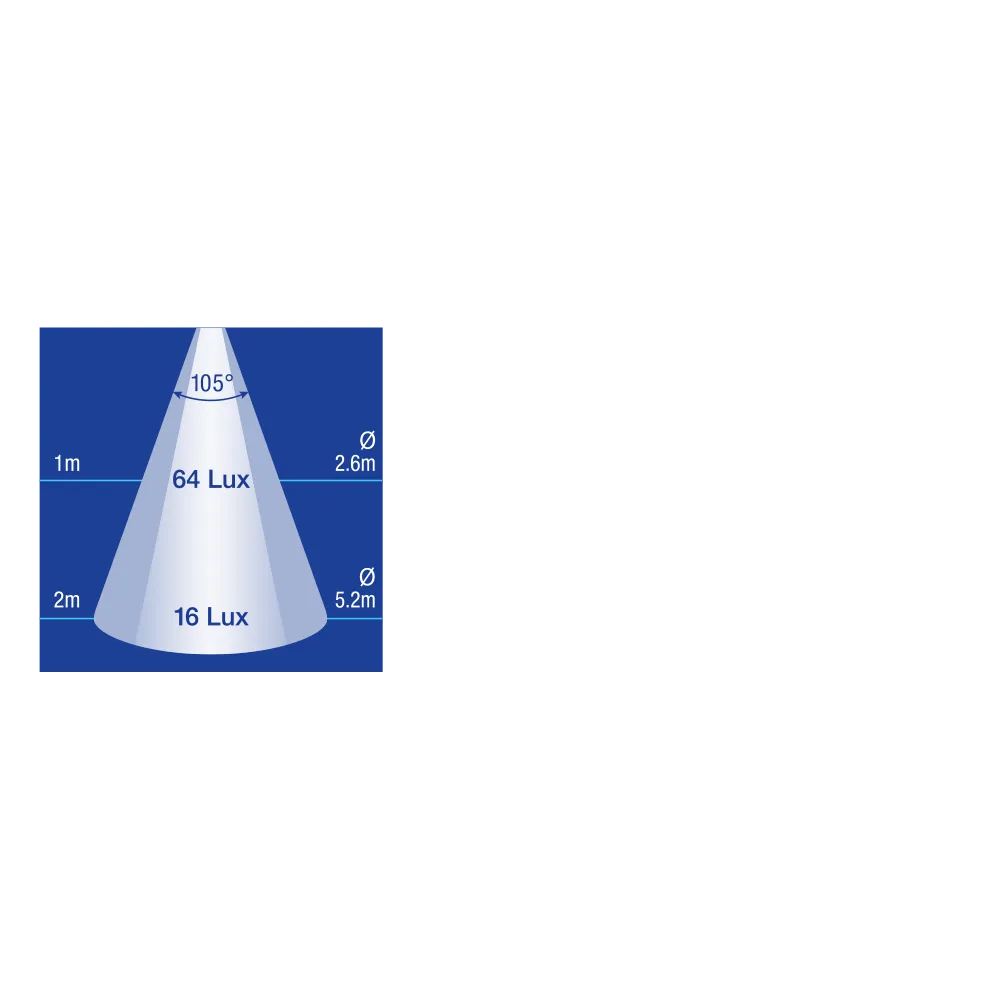 Narva 12V Round Saturn LED Interior Lamp with Touch Sensitive Off/On Switch