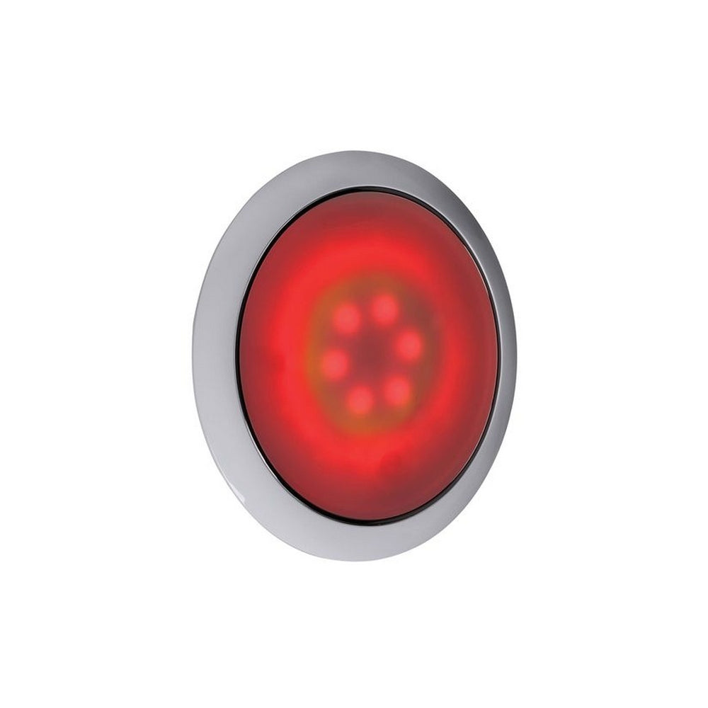 Narva 9-33V Saturn Lamp Dual Colour 130mm LED Interior Lamp with Touch Switch White/Red