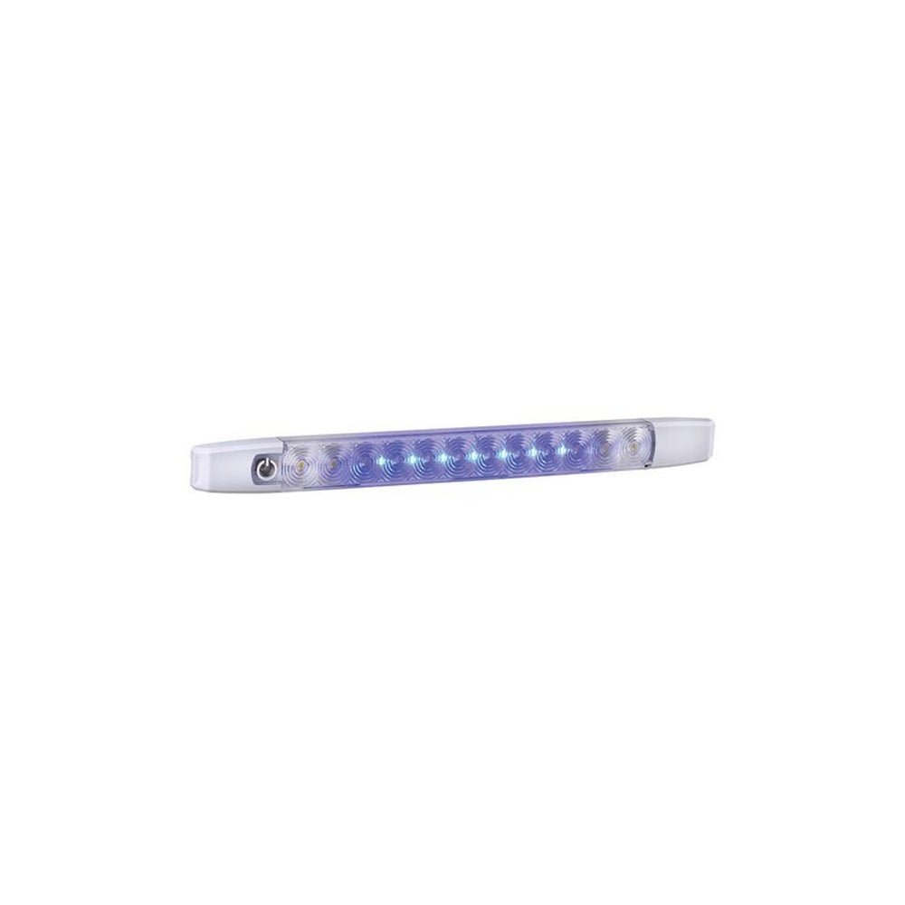 Narva 9-33V Dual Colour LED Strip Lamp White/Blue with Touch Switch Blister Pack Of 1