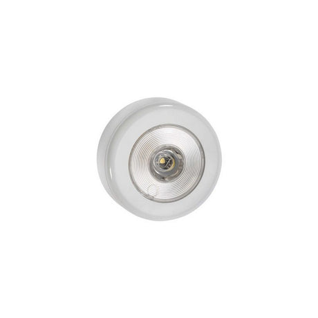 Narva 10-30V LED Courtesy Lamp with Off/On Switch White Face Plate & Mounting Spacer 75Mm