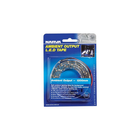 Narva 300mm LED Tape, Ambient Output, Warm White 12V