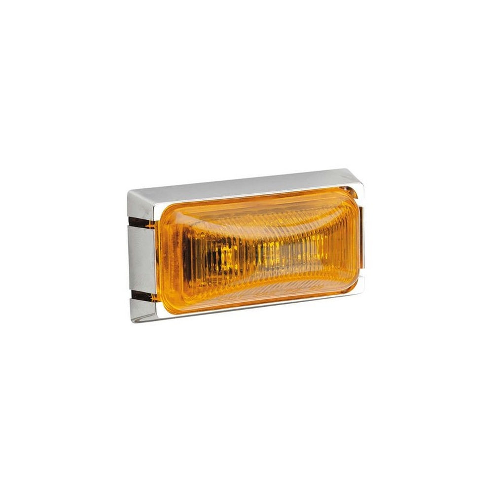 Narva 12V LED Amber Chrome Cabin Lmp