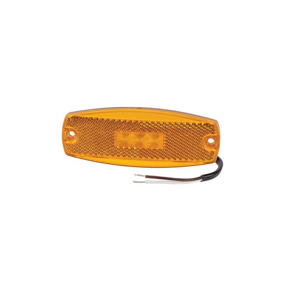 Narva 9-33 Volt Model 17 LED Side Marker Or External Cabin Marker Lamp Amber