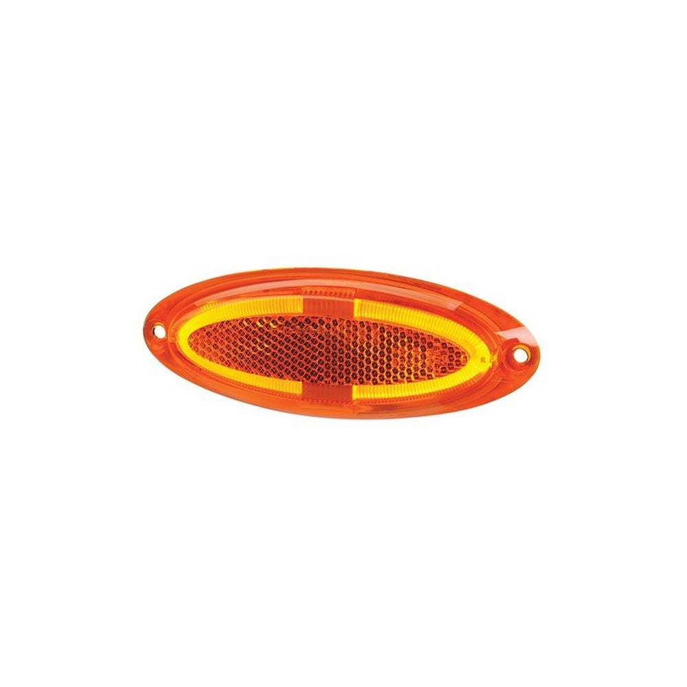 Narva 9-33V Model 21 LED Side Marker Amber Light Pipe Blister Pack Of 1