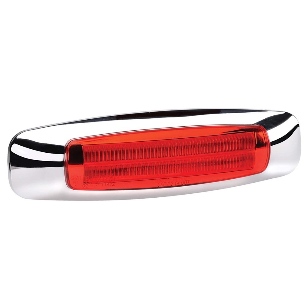 Narva 92454BL 9–33 Volt Model 24 LED Light Guide Rear End Outline Marker Lamp (Red)