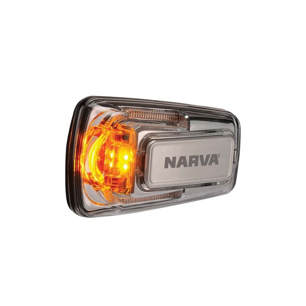 Narva 9-33V Model 32 LED Side Direction Indicator Cat5&6 with 0.3M Cable Clear