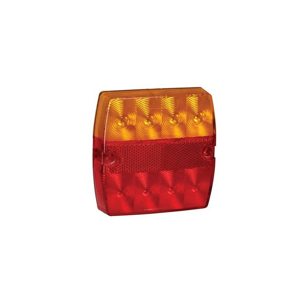 Narva 9-33 Volt Model 34 LED Slimline Stop/Tail Direction Indicator Lamp Square 0.5 Cable