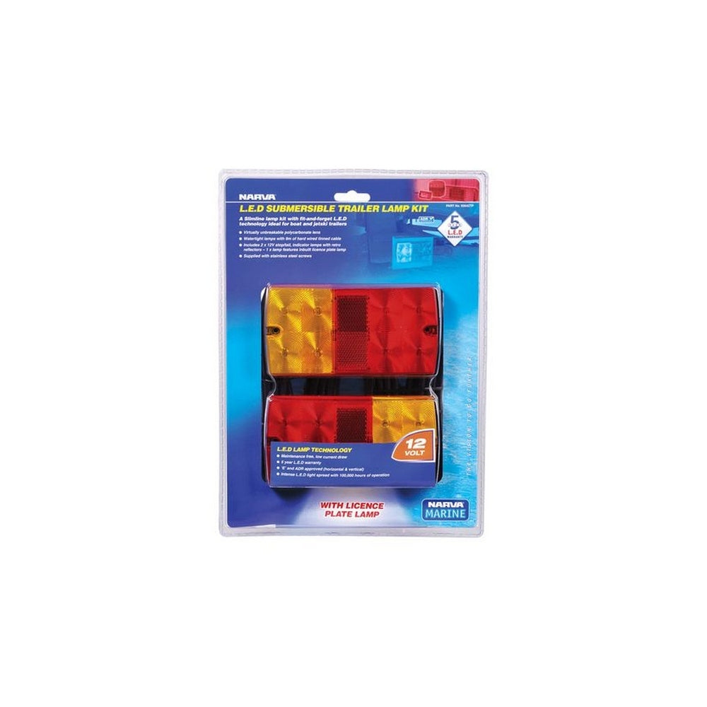 Narva 12 Volt Model 36 LED Slimline Submersible Trailer Lamp Pack