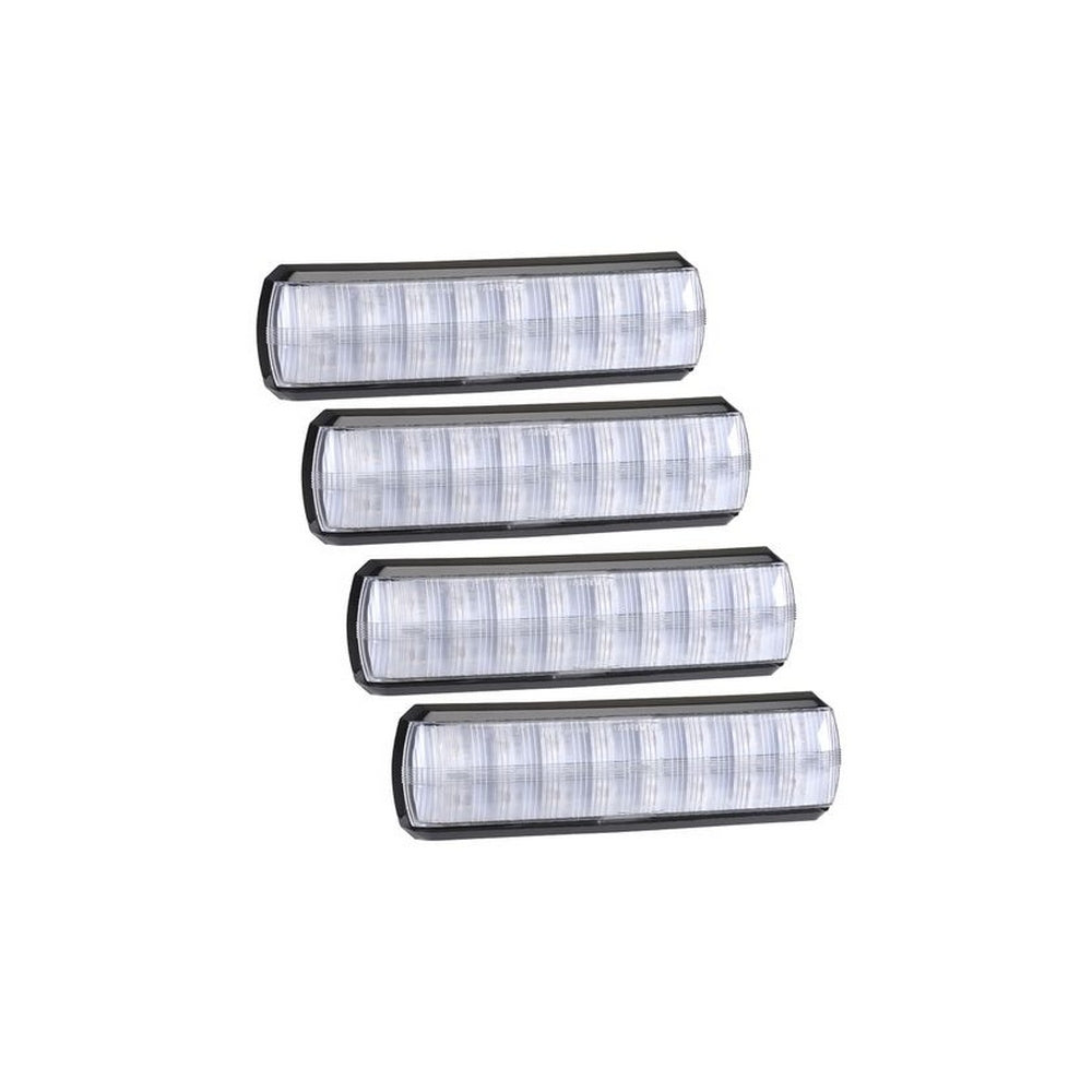 Narva 10-30 Volt LED Slimline Rear Stop/Tail & Direction Indicator Lamp Pack Red/Amber