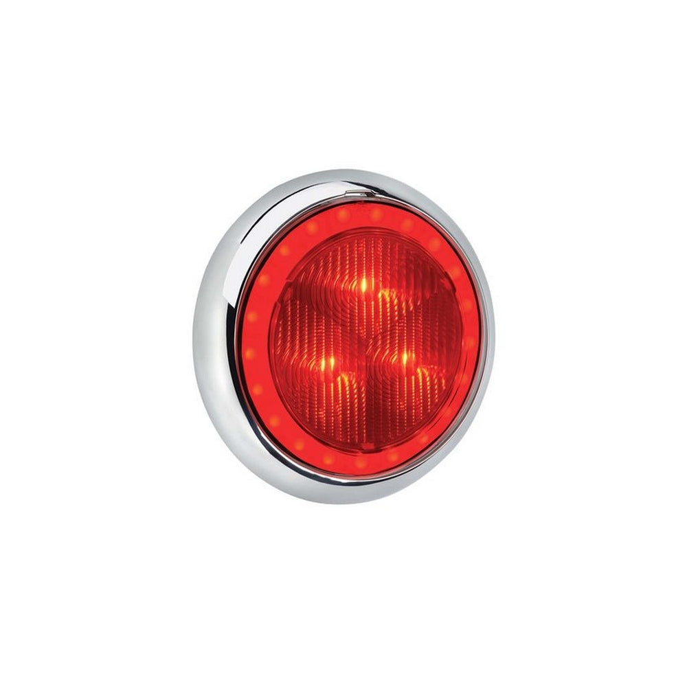 Narva 9-33 Volt Model 43 LED Rear Stop Lamp Red with Red LED Tail Ring