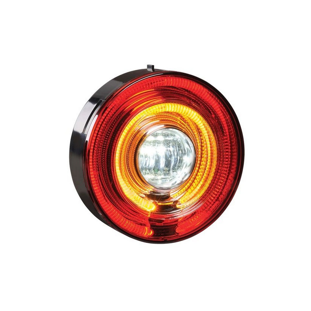 Narva 9-33V LED Model 57 Rear Direction Indicator Lamp, Stop Lamp with Tail Ring & Reverse