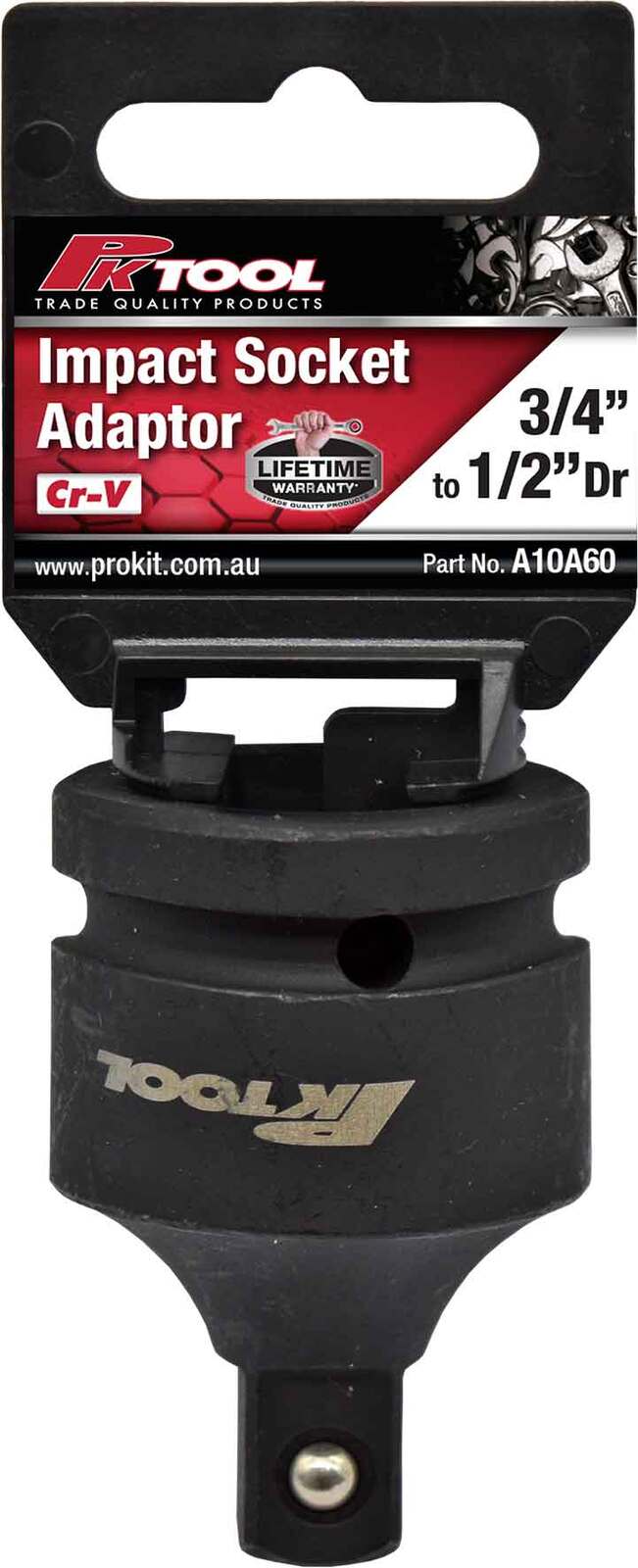 PK Tool Socket Adaptor 3/4" DR to 1/2'' Dr IMPACT Cr-V