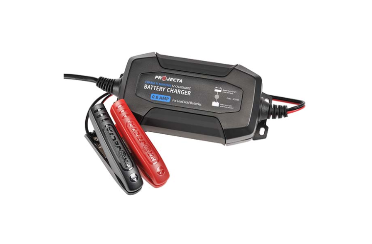 Projecta 0.8 Amp 12V 4 Stage Automatic Battery Charger AC008