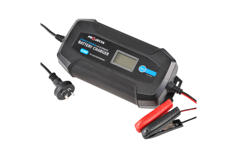 Projecta 8 Amp 12V 8 Stage Automatic Battery Charger AC080