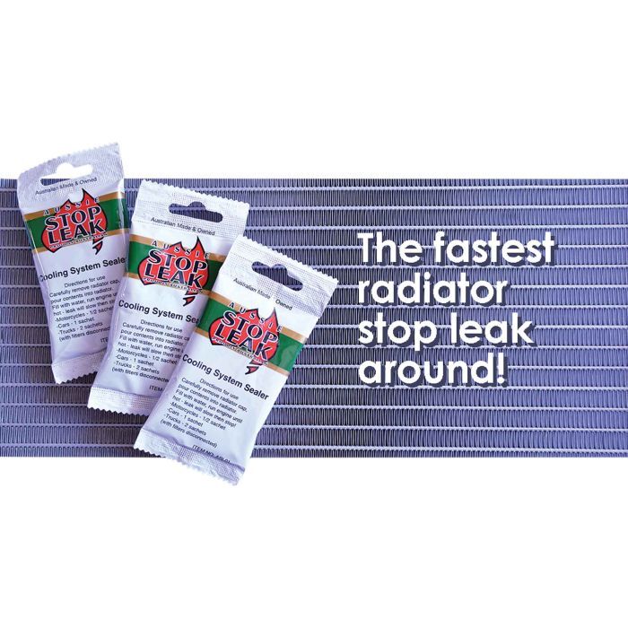 ProKit Aussie Stop Leak Radiator Cooling System Repairer 12 Pack Pos Display
