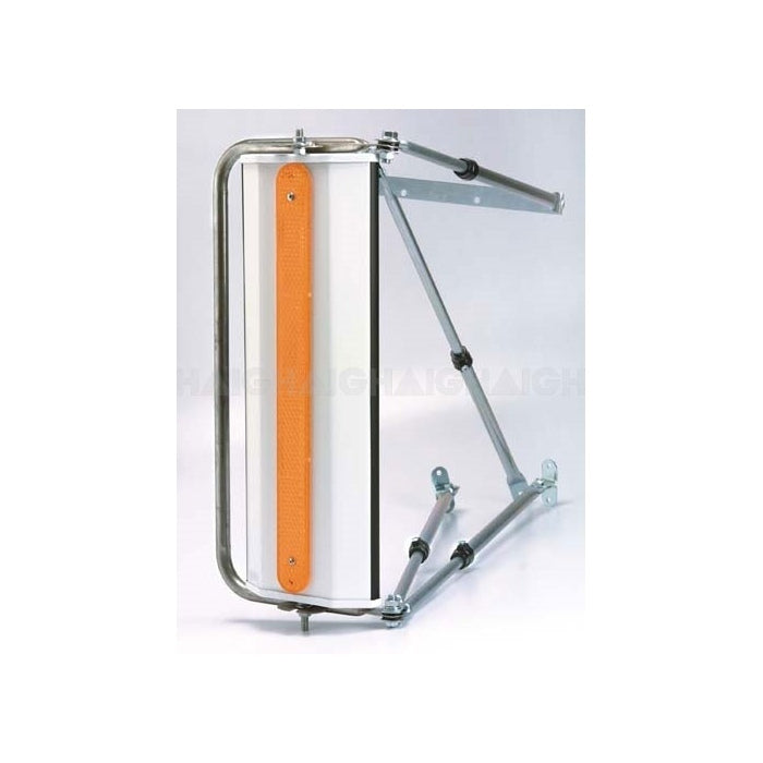 Mirror West Coaster White Single Unit