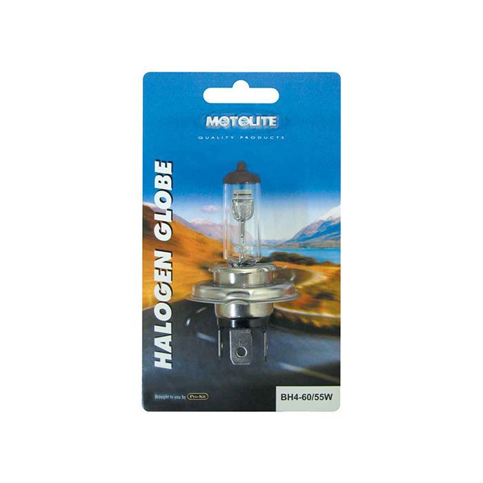 Motolite H4 60/55W Blister Pack Halogen