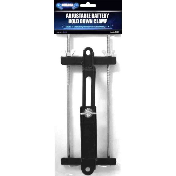 Charge Adjustable Clamp, J Bolts Wingnuts Set