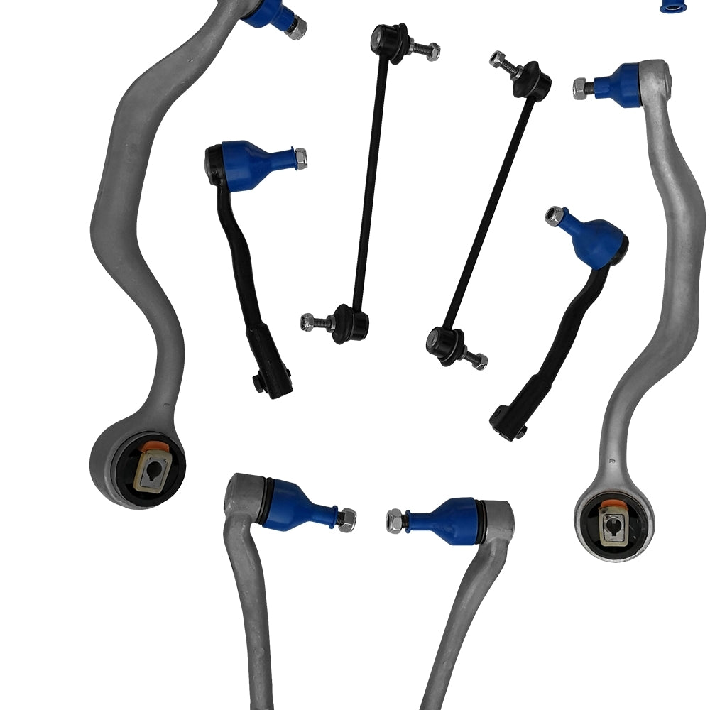 Front Lower Upper Control Arm Ball Joint Sway Bar Link For BMW E39 520i 540i M5