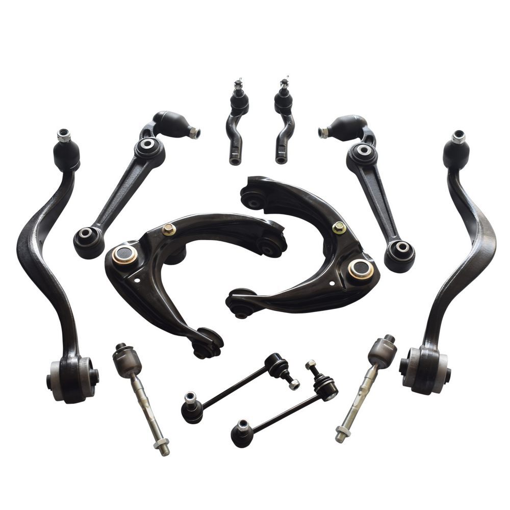 Upper Lower Control Arms Left and Right 12pc Complete Front Suspension Kit Suits 2002-2007 MAZDA 6 GG/GY