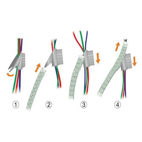 Charge Spiral Binding 15mm x 5Mtr With Tool