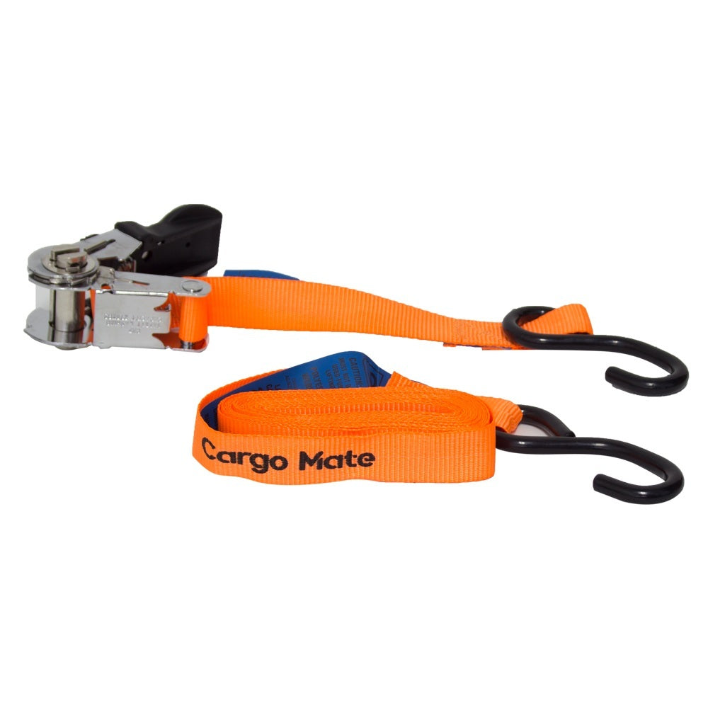 Ratchet Tie Down Chrome 25mm x 4.5M