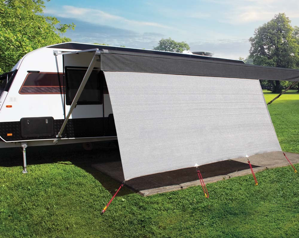 Caravan Privacy Screen 1.8M x 3.4M Grey