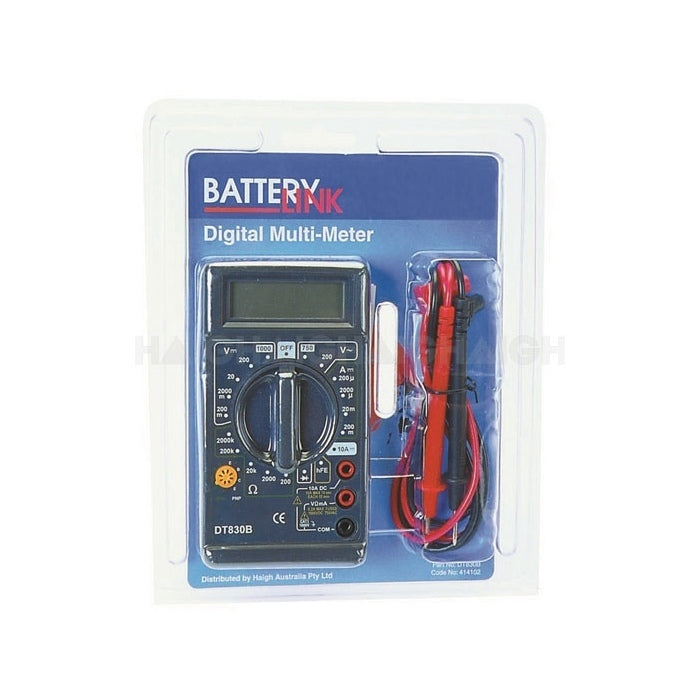 Multi Meter with Test Lead & Battery