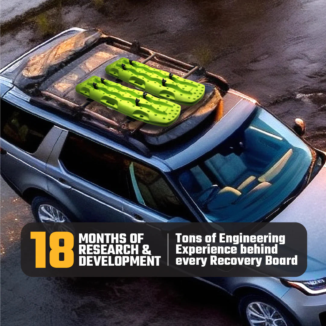 Exitrax 4WD Recovery Board 1110 Series Metallic Lime Green