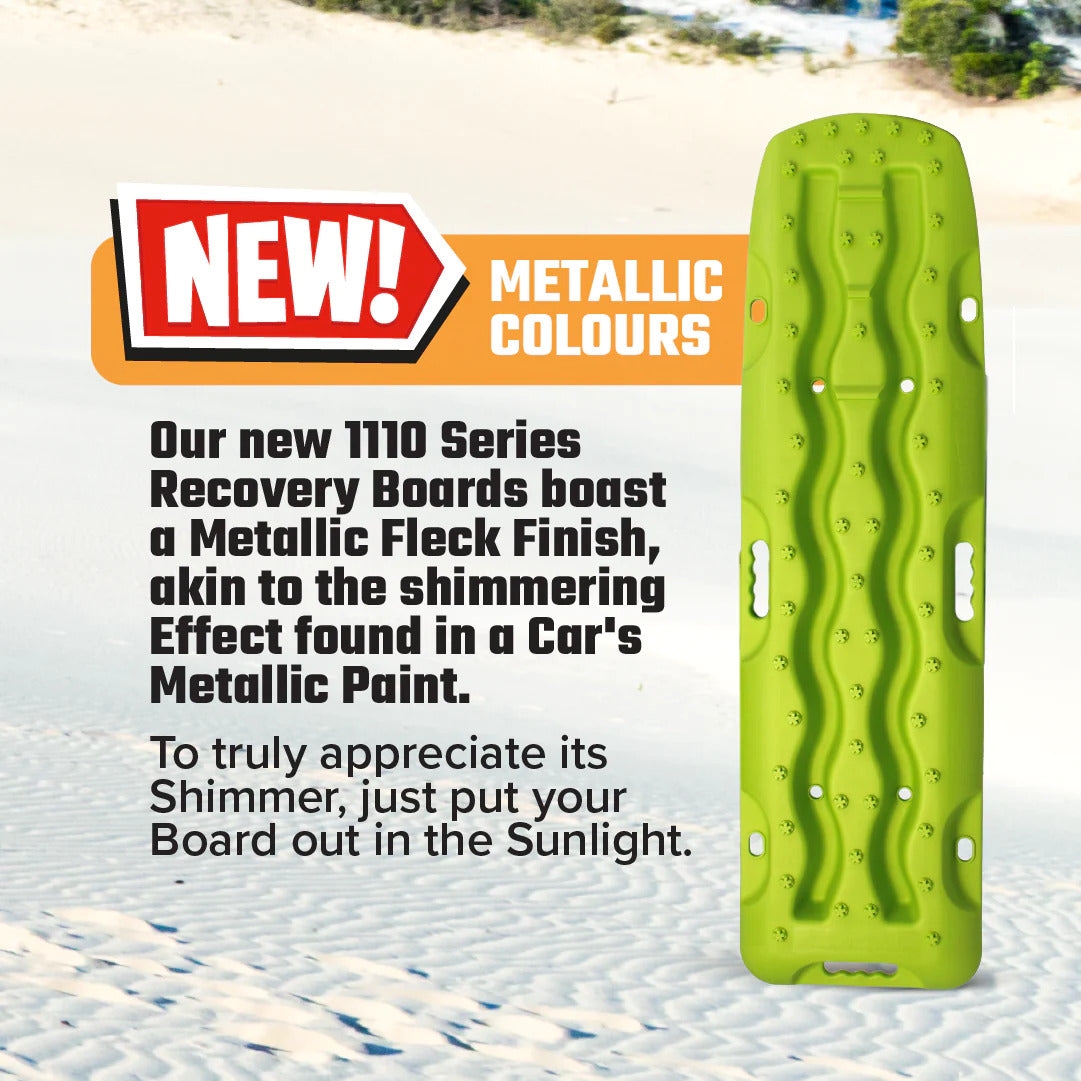 Exitrax 4WD Recovery Board 1110 Series Metallic Lime Green