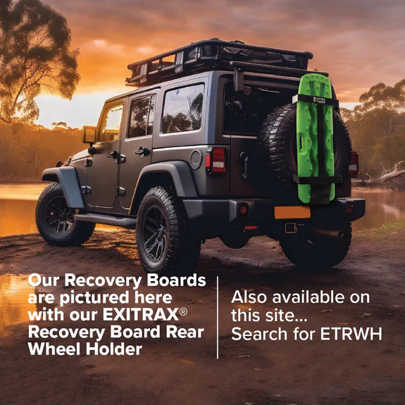 Exitrax 4WD Recovery Board 1110 Series Metallic Lime Green