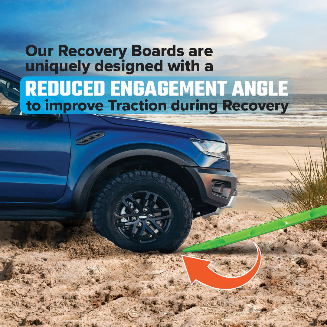 Exitrax 4WD Recovery Board 1110 Series Metallic Lime Green